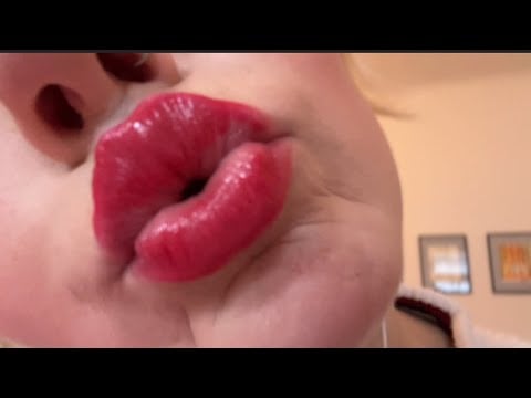 Kissing ASMR  sounds💕 Close-Up Kisses for Deep Sleep 
