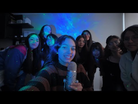 ASMR CON MIS AMIGAS🧚🏼‍♂️✨|Hacen por PRIMERA VEZ un video🌙| SOFIWI
