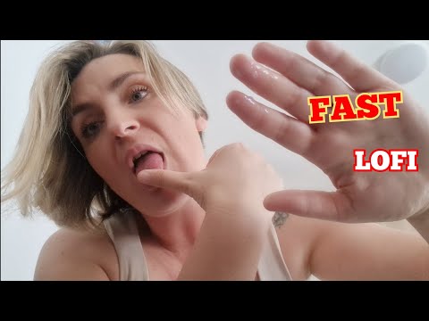 ASMR Fast Aggressive Spit Painting + Kisses your face | Ultimate Relaxation Experience #asmr #lofi