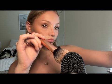 ASMR Haul (up close whisper, tapping and scratching)