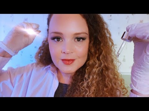 ASMR | Cranial Nerve Exam and Doctor Check Up | Soft Spoken