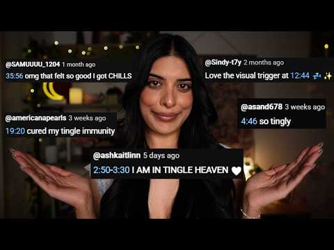 your favourite ASMR timestamps...all in one vid