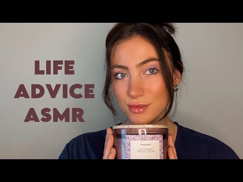 POSITIVE AFFIRMATIONS + LIFE ADVICE ASMR