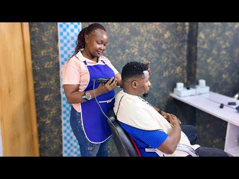 💈 (ASMR) This Lady Barber Knows Exactly How to Make You Relax [Full Grooming Service]