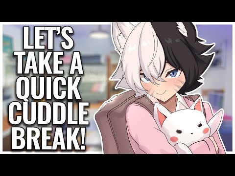 Femboy Classmate Cuddles You During A Study Break ASMR 🤗