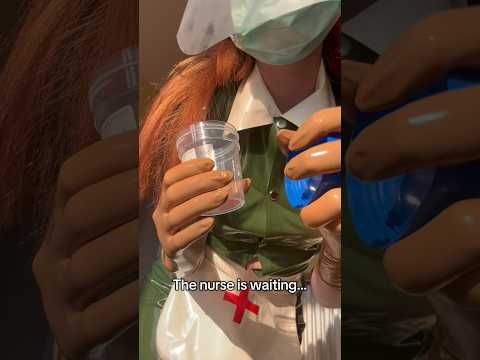 The nurse is waiting.. #medicalexam #latexgloves #surgicalgloves #mask #nursegloves