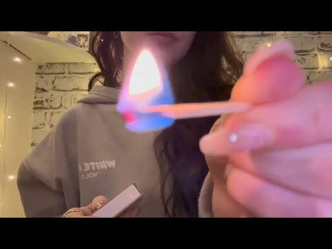 ASMR - Random Triggers 💤 ( matches, lip oil, music box, etc…)
