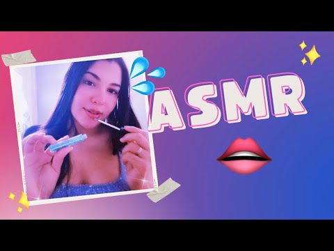 ASMR | SONS MOLHADOS DE BOCA + GLOSS👄💦💦    #asmr #sonsdeboca