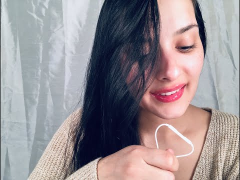 ASMR Positive Affirmations & Camera Brushing (iPhone Mic)