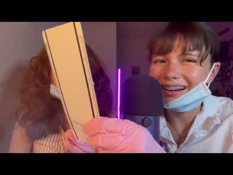 ASMR CRANIAL NERVE EXAM!!! #asmr #tingles #doctors #sleepy #relaxing  
