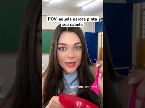 POV: aquela garota pinta seu cabelo #shorts #humor