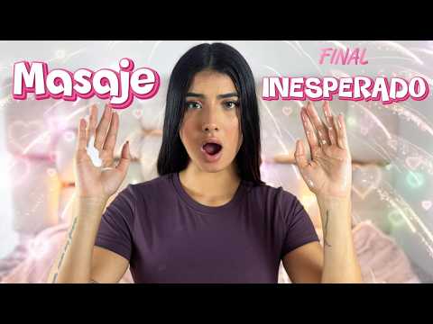ASMR Masaje relajante… con un final inesperado l Roleplay