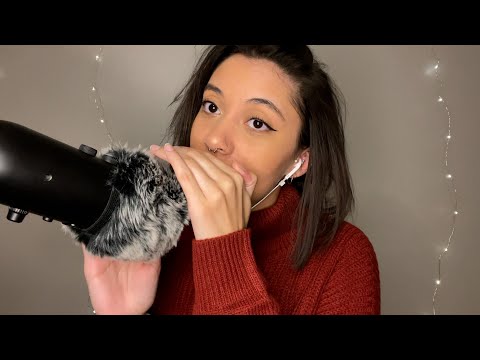 ASMR Mouth Sounds & Fuzzy Mic Sounds