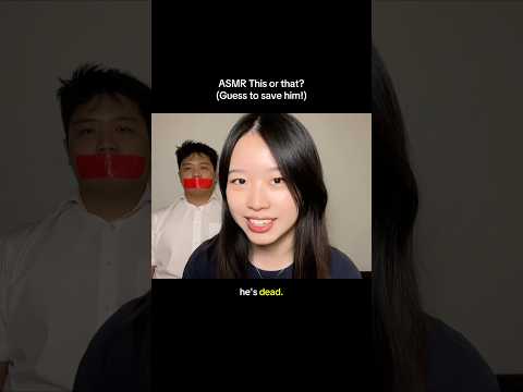 This or that? (save him) #asmr #asmrshorts