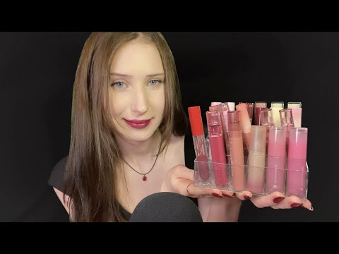 ASMR | Lip Tint Collection Try-on ✧💋˖°