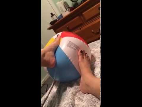 FOOT VIDEO - exercising my foot doctor  orders!  - Health benefit