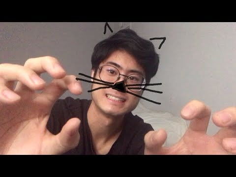Scratching your face until it bleeds | soft-spoken aggressive scratching ASMR