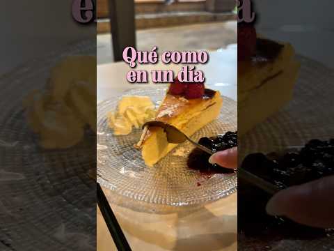 🍽️🍰Qué como en un día #asmr #quecomoenundia
