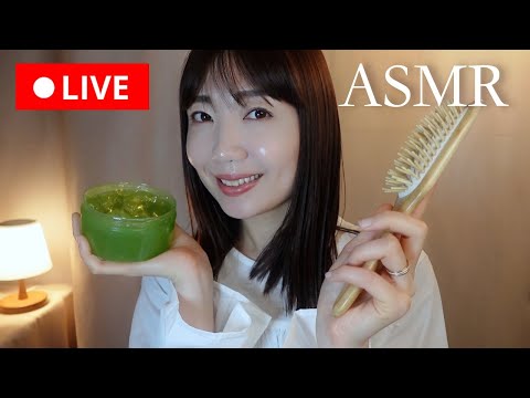 【ASMR】コメ返＆スキンケア✨ 身も心もリラックスしてから眠りましょう💤✨【癒し声】