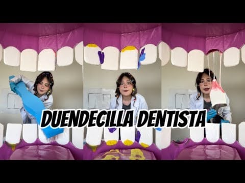Versión larga -Pov: vas al dentista pero te atienden unas duendecillas 😂 #asmr #humor #dentista