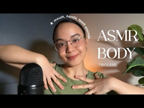 ASMR Fast & Aggressive BODY TRIGGERS 👅👄🦷🙌