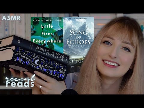 ASMR│Recent reads, book triggers