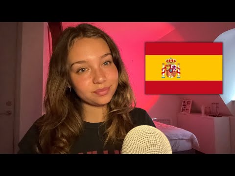 ASMR in Spanish! 🇪🇸❤️ The Best Spanish Trigger Words Pt. 2 😴