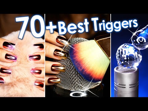 ASMR 70+ Best Triggers for Deep Sleep 😴No Talking