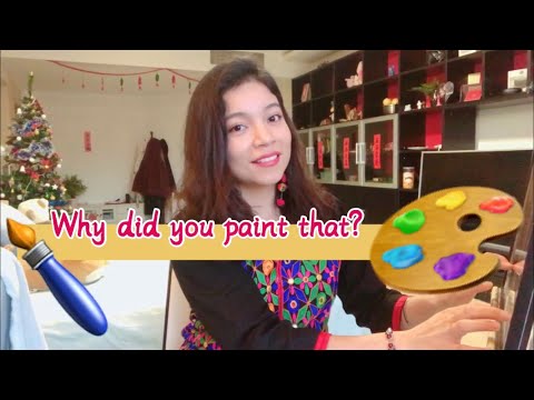 {ASMR} Soft spoken - The hidden painting collection