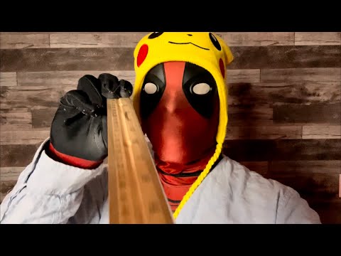 Fast ASMR Cranial Nerve Exam With Deadpool