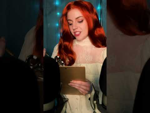 ASMR Checking You In For Your Appointment! #asmr #shorts #asmrsounds