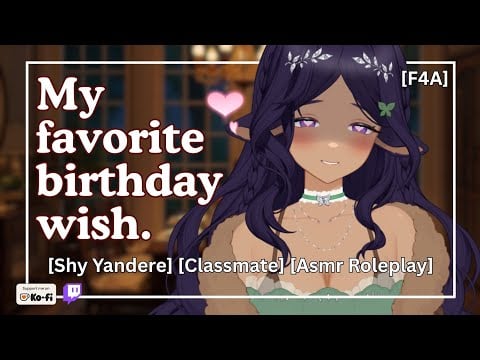 Yandere Classmate Kidnaps You For Her Birthday [asmr roleplay] [f4a]