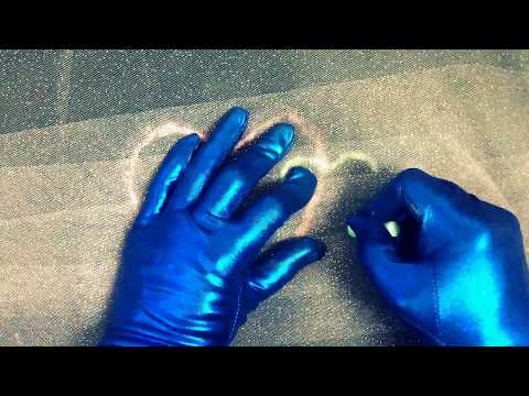 OPERA GLOVES🙌  Drawing, soapy cleaning & squeaking chalk blackboard  [[ASMR]]