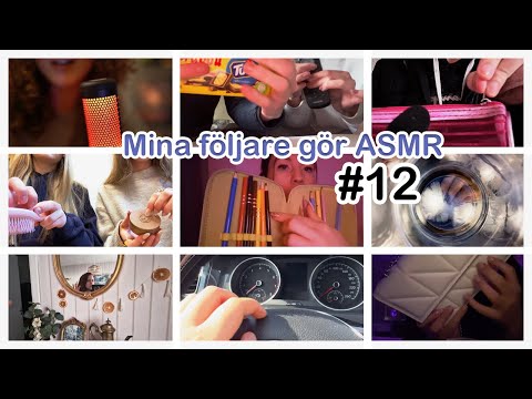 ASMR Mina följare gör ASMR #12