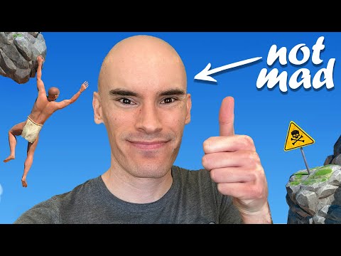 A Relaxing ASMR Video About A Difficult Game About Climbing (In Which I Don't Get Mad At All)