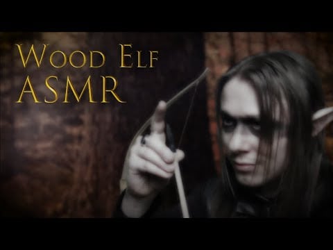 Wood Elf ASMR – Fletcher Discusses Bosmer History and Elder Scrolls Lore (carving, nature sounds)