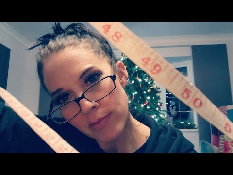 ASMR- Measuring You For  Your Costume In The Christmas Parade 🎄📏  (Inadudible Personal Attention)