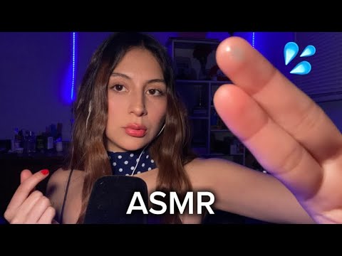 ASMR ESPAÑOL/ SPIT PAINTING INTENSO + L4MO MIS DEDOS 💧