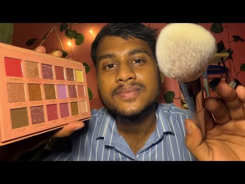 ASMR Let Me Do Your Makeup 💄✨Tonight Personal Attention For Deep Sleep 😴