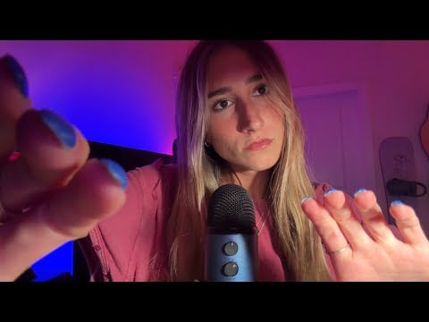 ASMR touching your face until you fall asleep ❣︎