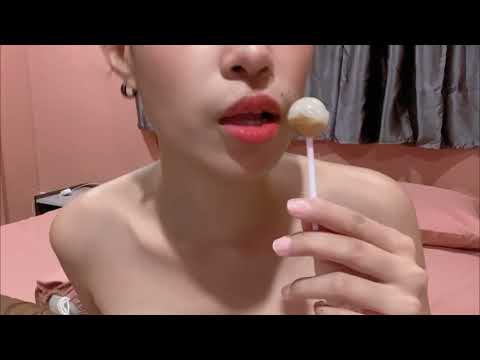 ASMR LOLLIPOP LICKING YOU TO SLEEP #asmrbydee #miclicking #asmr