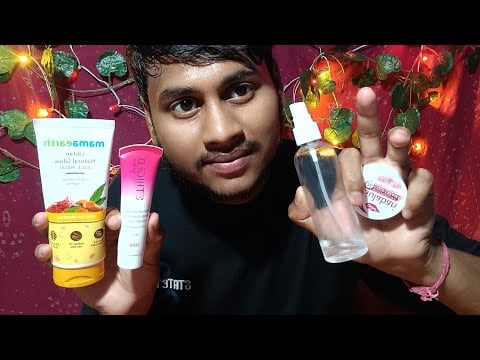 ASMR Fast Relaxing Doing Your Skincare ☘️ Massage And Makeup 💄💅🏻