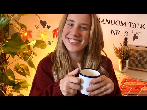 Random Talk #3 (really random) 🍂 | German ASMR | Maje ASMR