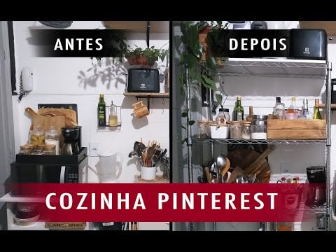 COZINHA MINIMALISTA - TROQUEI MEU ARMÁRIO POR UMA ESTANTE ABERTA!