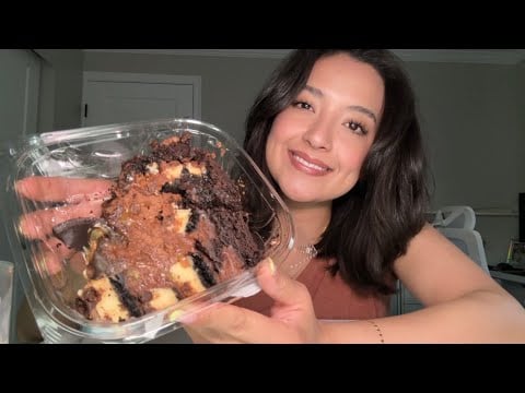 ASMR | Chocolate cheesecake 🍫