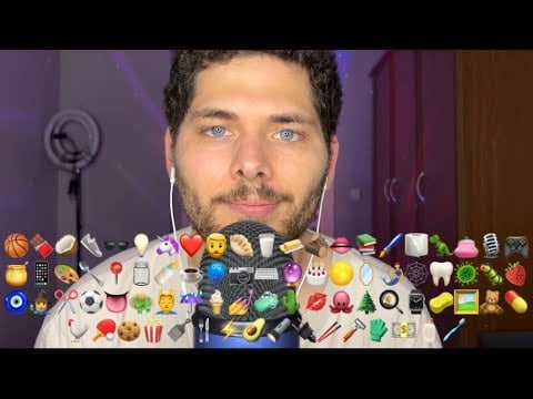 ASMR Français : EMOJI CHALLENGE 2 💫