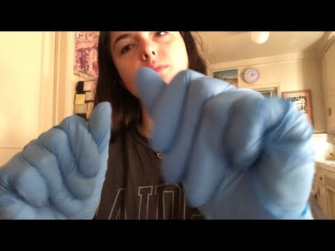 ASMR glove triggers 🤲 (satisfying glove sounds)
