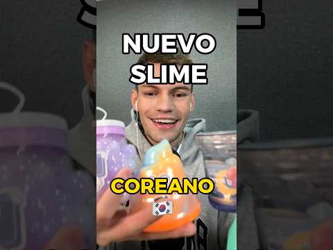 NUEVO SLIME DE COREA!!! 🇰🇷 ESTO TE VA A DORMIR YA #asmr CALIFICANDO SLIME #shorts #viral