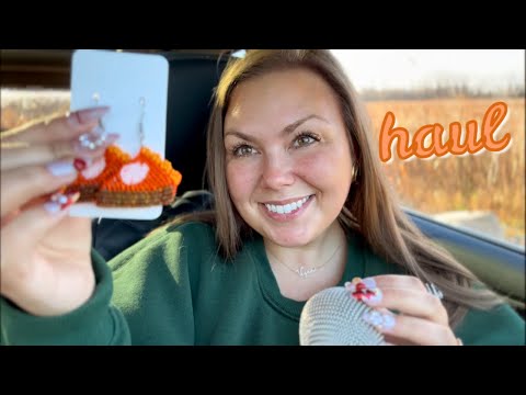 asmr/ tappy + scratchy HAUL 🤗 (jewelry, clothes, TINGLES) *bare mic scratching*