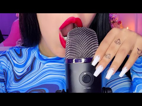 ASMR C0MIENDO EL MICRÓFONO 🎙